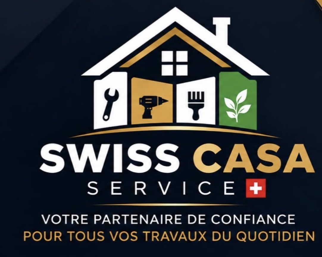 Logo Swiss Casa Service en couleurs
